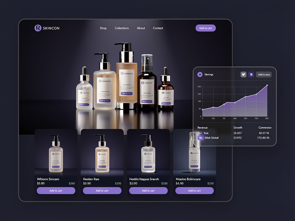 NovaSkin Co. ecommerce growth project